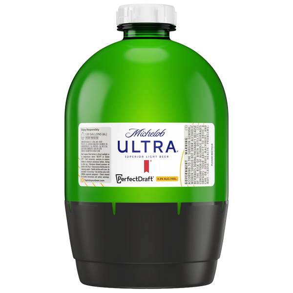 Michelob Ultra PerfectDraft keg